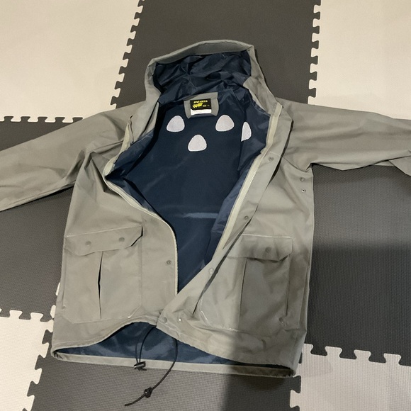 SOLD. Wetskins Adult Fresh Water Waterproof Hooded Rain Jacket and Pants  Size L - Picture 6 of 11